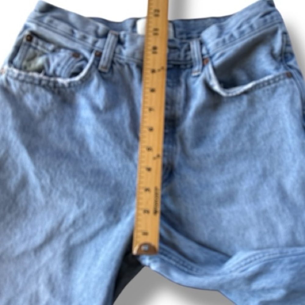 Agolde Relaxed Bootcut Jeans in Curio Wash Size 25 - Picture 9 of 13
